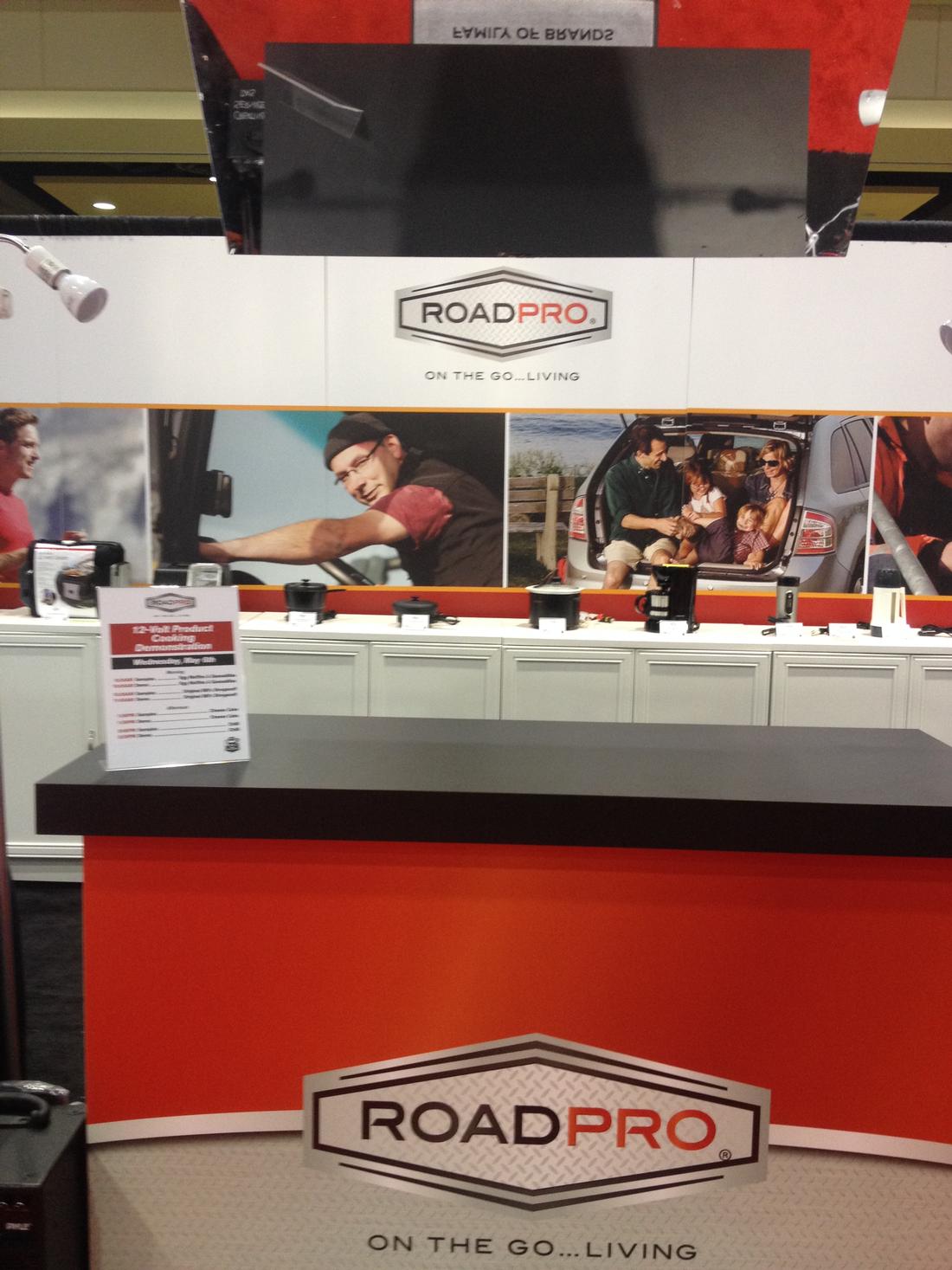 2015 Travel Center Show - RoadPro Booth