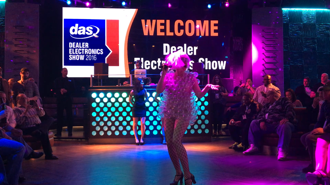 Gaga at 2016 DAS Dealer Electronics Show