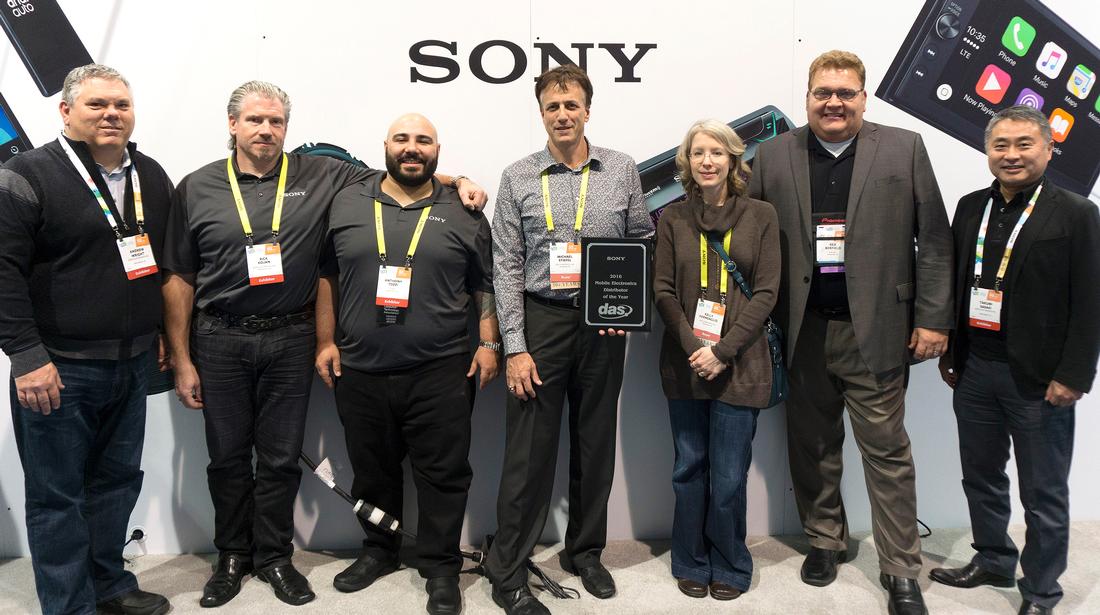 DAS Awarded Sony Car Audio Distributor of the Year 2016